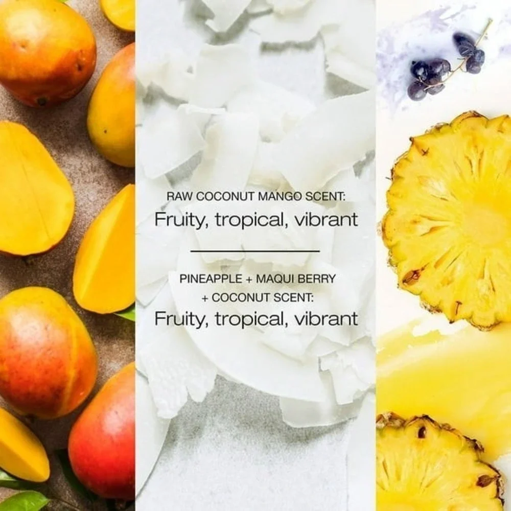Raw Sugar Sugar Scrub Set‎ 3 Jar Skin Treatment